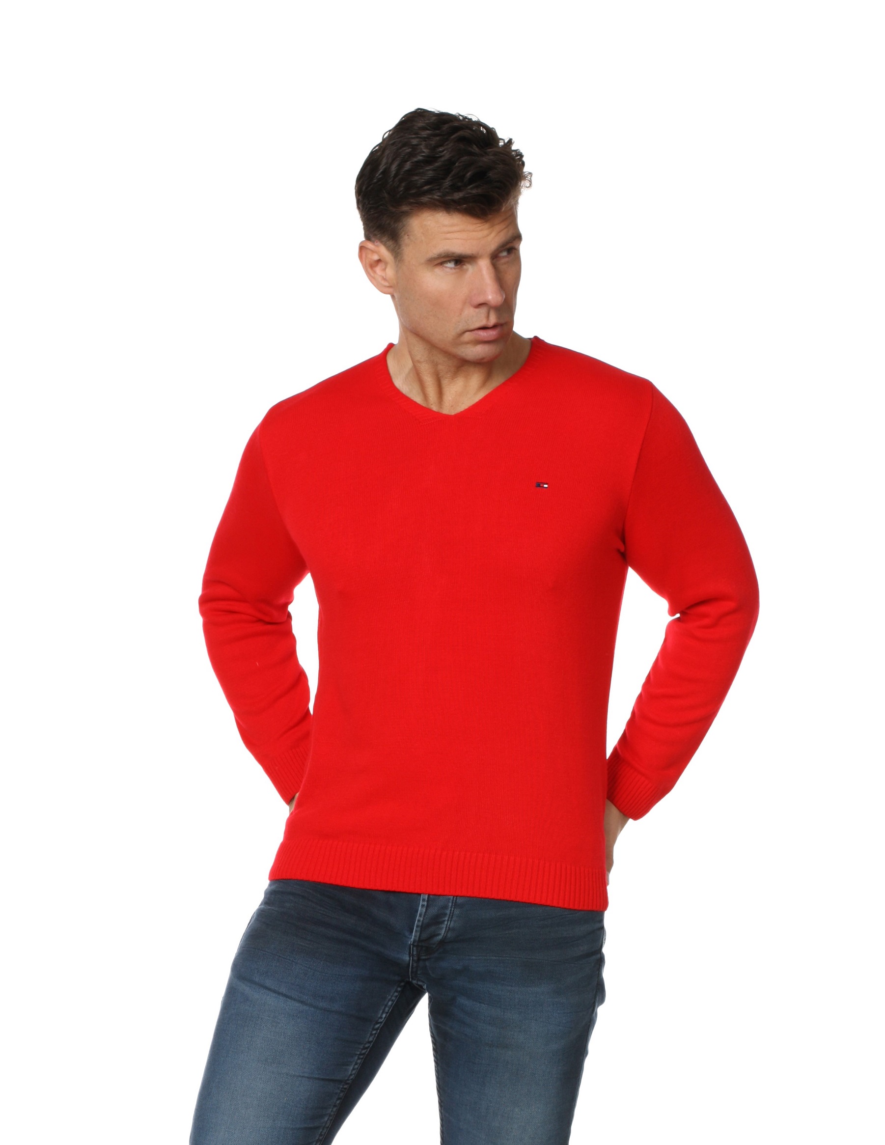 Sweter ALBI czerwony