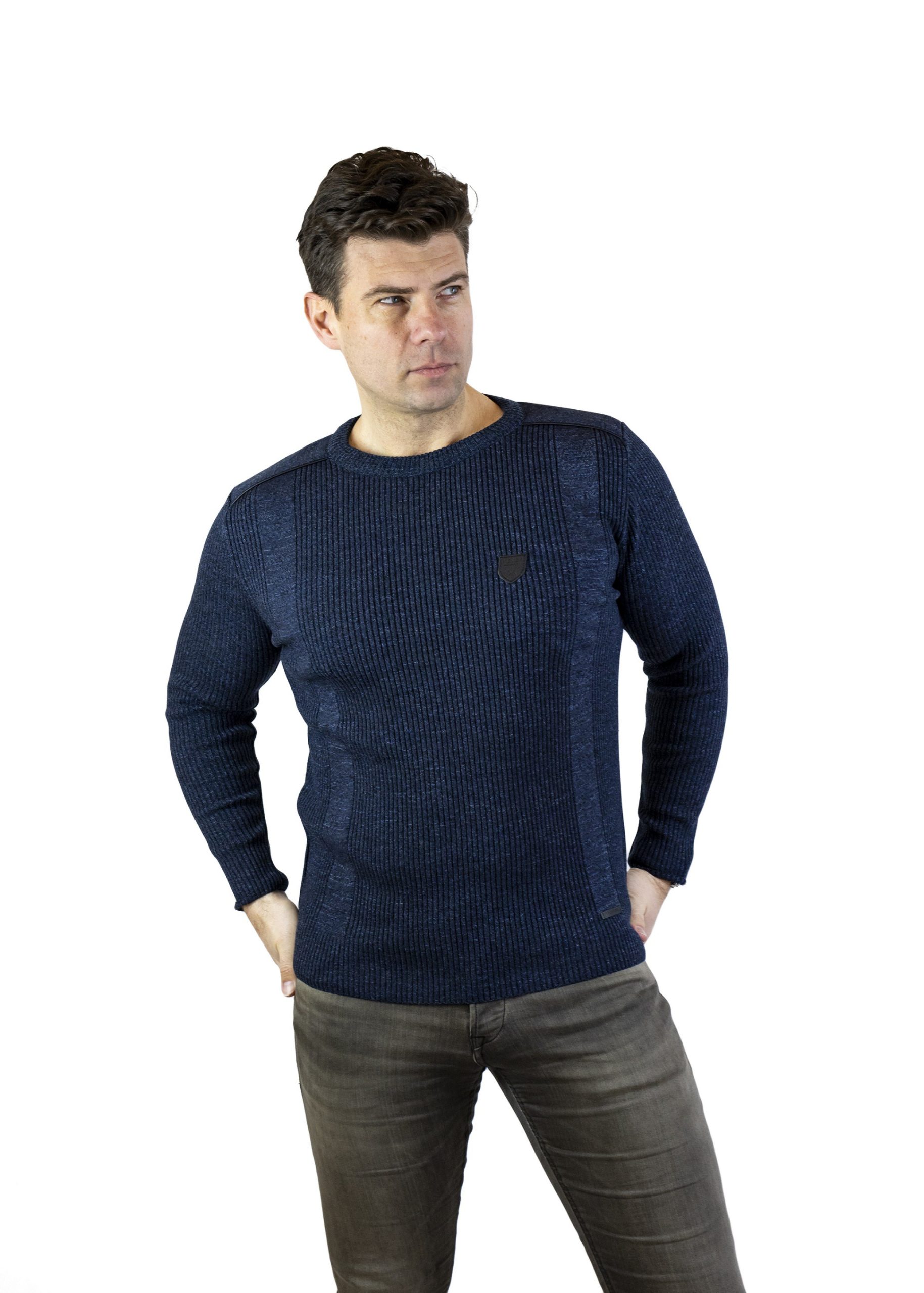 Sweter ALLAN jeansowy
