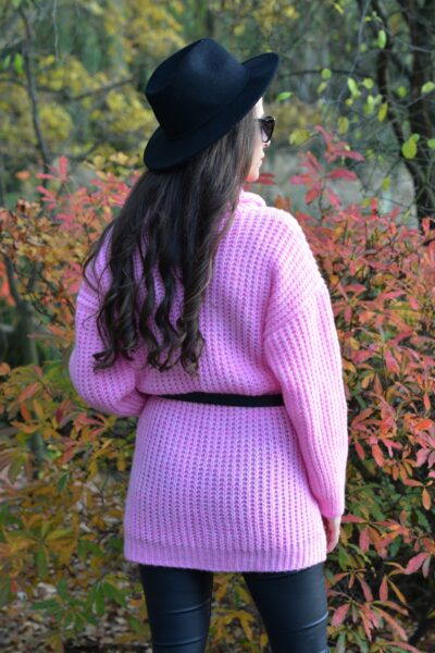 Sweter CLAUDIA różowy